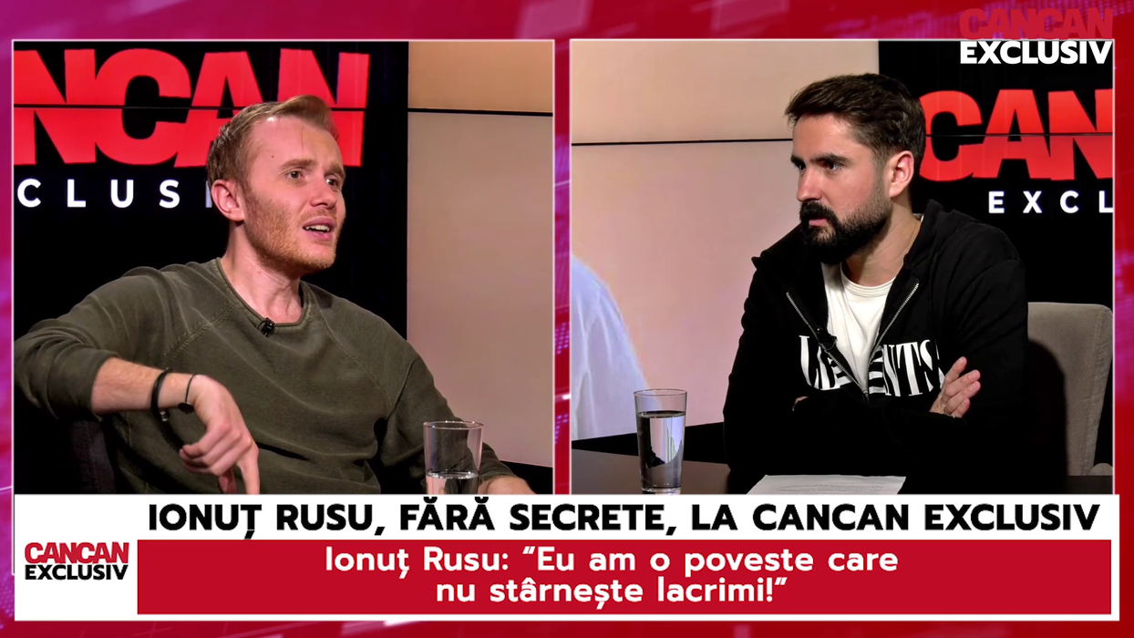 Ionuț Rusu: "Mi-a fost bine, adică nu pot să zic că am trecut prin niște mega greutăți din astea la nivel emoțional, cu familia. Mai sunt ăia «după atâta bătaie luată, m-au aruncat în tomberon», dar eu n-am! Parcă îi condamn pe părinții mei că n-au fost nenorociți!"
