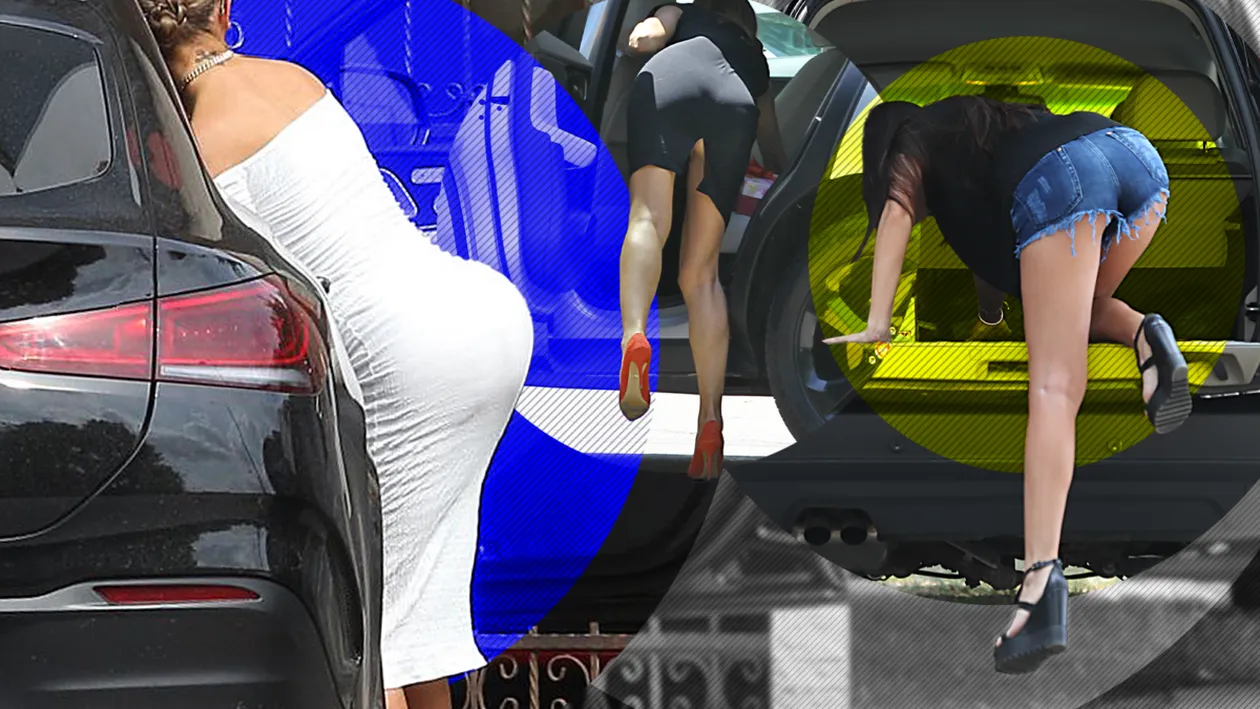 TOP 20 vedete care s-au aplecat și... UPS! Le-am fotografiat în cele mai jucăușe poziții