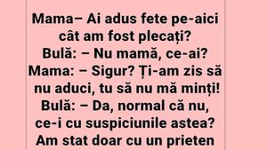 BANC | "Bulă, ai adus fete pe aici cât am fost plecați?"