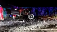 COD ROȘU în România, în această dimineață! Cinci morți și șapte răniți în urma unui accident între trei mașini. FOTO