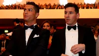 CRISTIANO RONALDO şi-ar fi dorit să joace în aceeaşi echipă cu MESSI: „Aş fi avut mai multe Baloane de Aur“