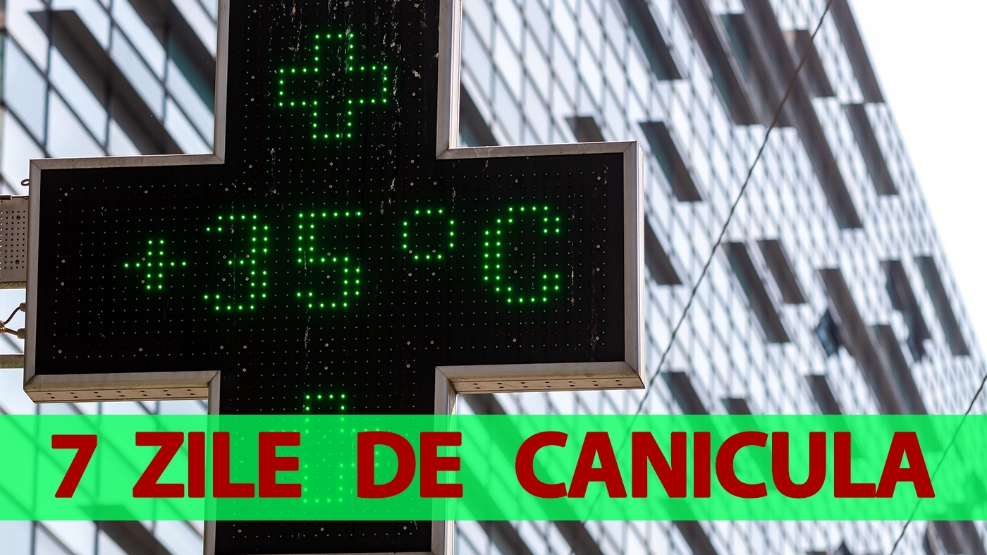 7 zile consecutive de caniculă în București, potrivit meteorologilor Weather Underground. Pe ce dată începe