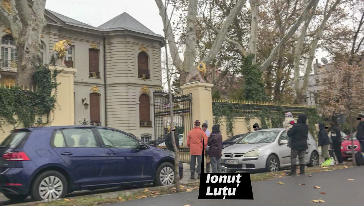 Ionuț Luțu, cancelarul lui Gigi Becali, și-a deschis ”punct de lucru” la poarta Palatului din Aleea Alexandru!