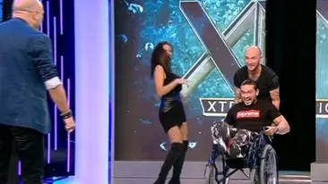 Dorian Popa, primele imagini în rolul de co-prezentator în emisiunea lui Capatos! A venit în scaun cu rotile