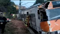 Tragedie la Barcelona! Un tren cu 150 de oameni a deraiat! VIDEO