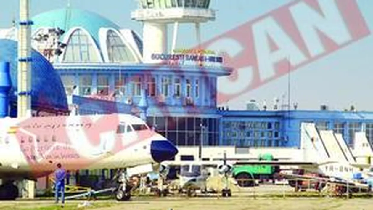 Avion ramas la sol din cauza ca pilotii au disparut