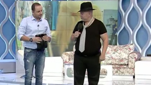 A facut-o si pe asta! Nicolae Guta s-a cantarit in direct si a pus pariu cu Maruta ca slabeste! Vezi cat a aratat cantarul!