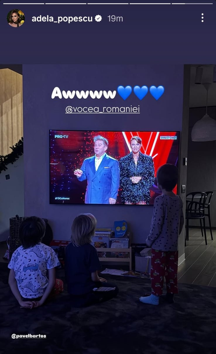 Adela Popescu s-a întors la PRO TV. Sursă: Instagram