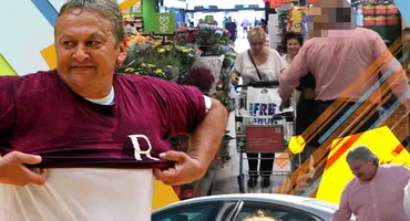 Celebrul fotbalist a ”tăbărât” pe soție într-un hypermarket… Avem imaginile necenzurate!