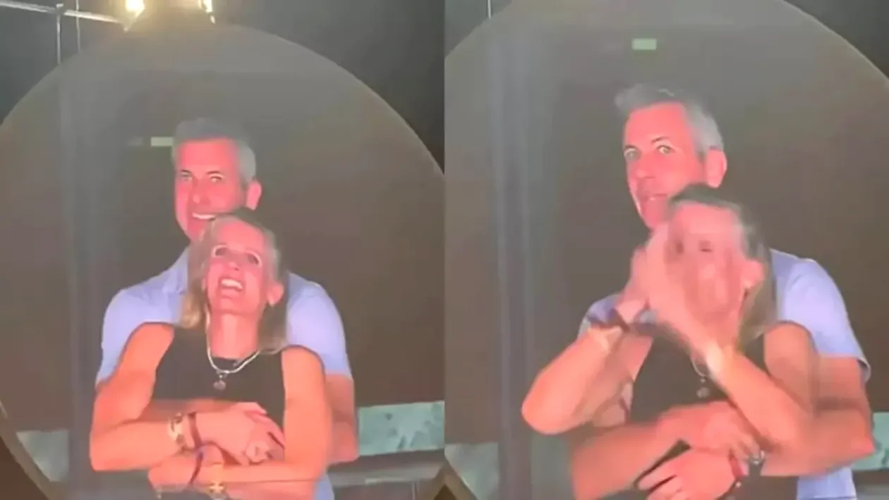 Răsturnare de situație în cazul amantlâcului de la Coldplay. Soțul directoarei HR, surprins cu altă femeie în aceeași seară