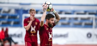 Gabriel Enache a impresionat la debutul pentru Rubin Kazan