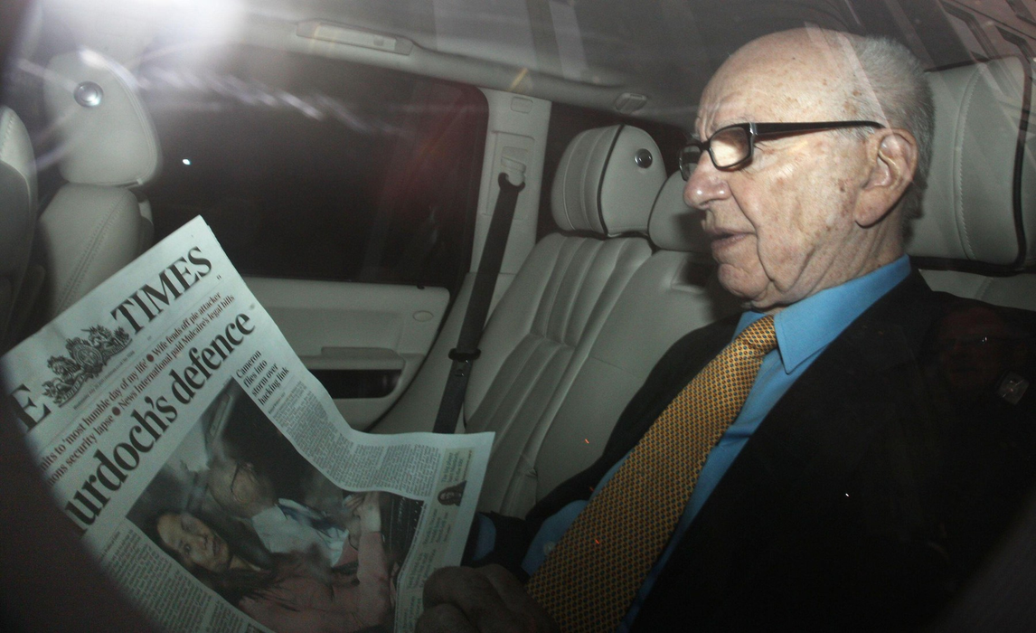 Rupert Murdoch în 2011. Foto: Profimedia
