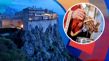 Calendar ortodox 28 decembrie 2025: pomenirea Cuviosului Simeon al pietrei. Praznic de mare hram la mânăstirea Simonopetra pe Muntele Athos