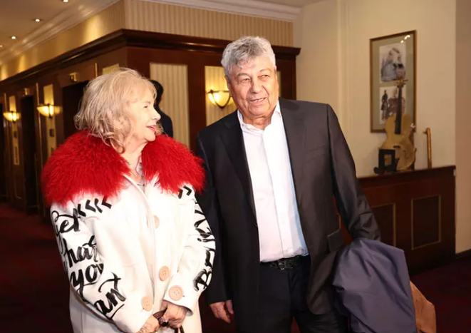 Mircea și Neli Lucescu/ sursă foto: social media