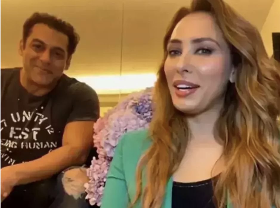 Salman Khan și Iulia Vțntur/foto: social media