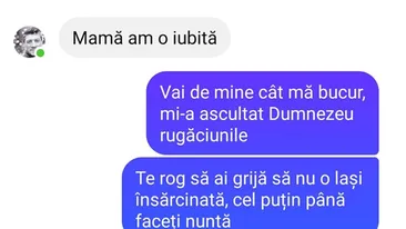 Bancul de weekend | Mamă, am o iubită!
