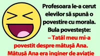 BANC | Bulă și mătușa Ana