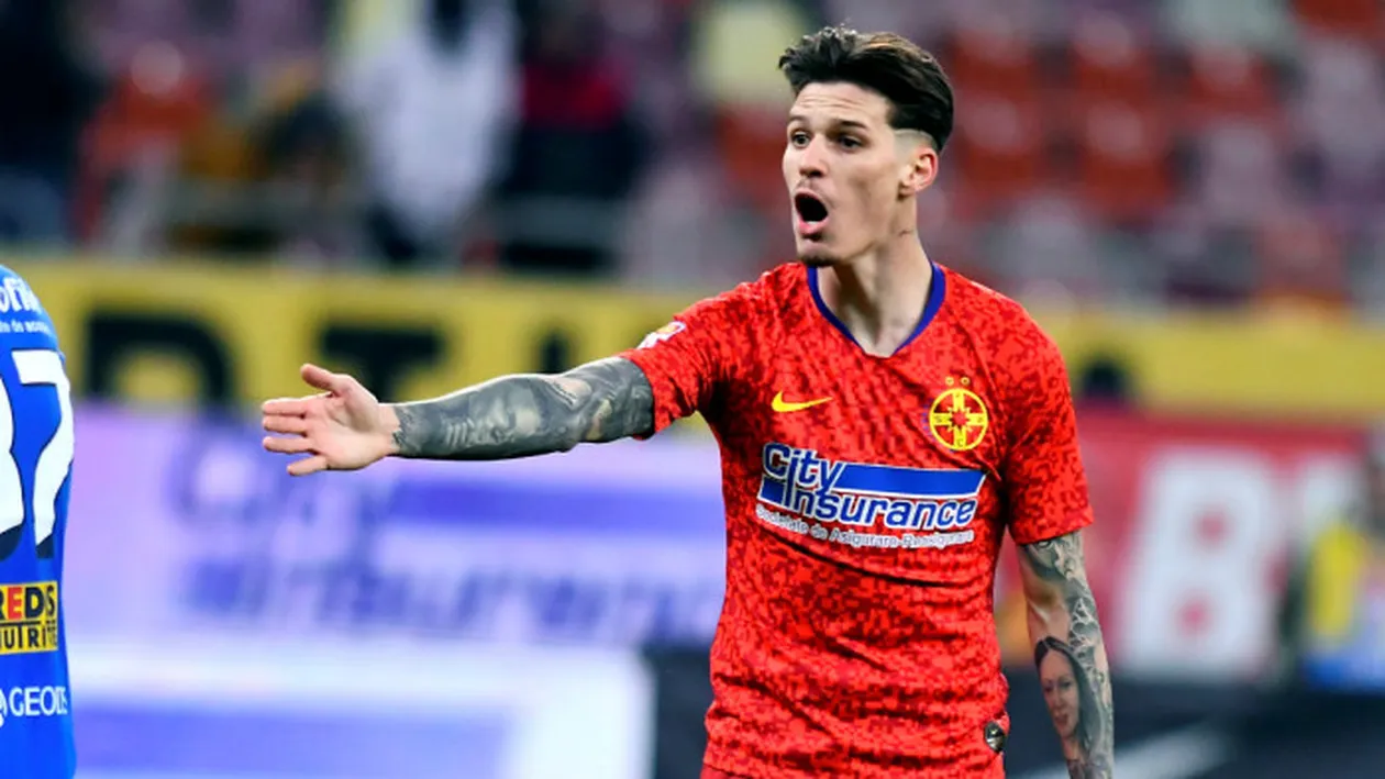 Lovitură pentru FCSB înaintea meciului cu Slovan: Dennis Man are COVID-19