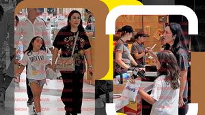 Andra, fără frână, de mână cu fiica ei! Imaginile pe care fanii soției lui Măruță le vor savura!