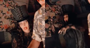Cum s-a costumat Delia Matache de Halloween. Artista a făcut furori cu outfitul, la una dintre cele mai cool petreceri din Capitală