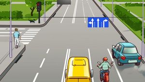 Test de inteligență pentru șoferi | Care e greșeala din această poză din trafic?