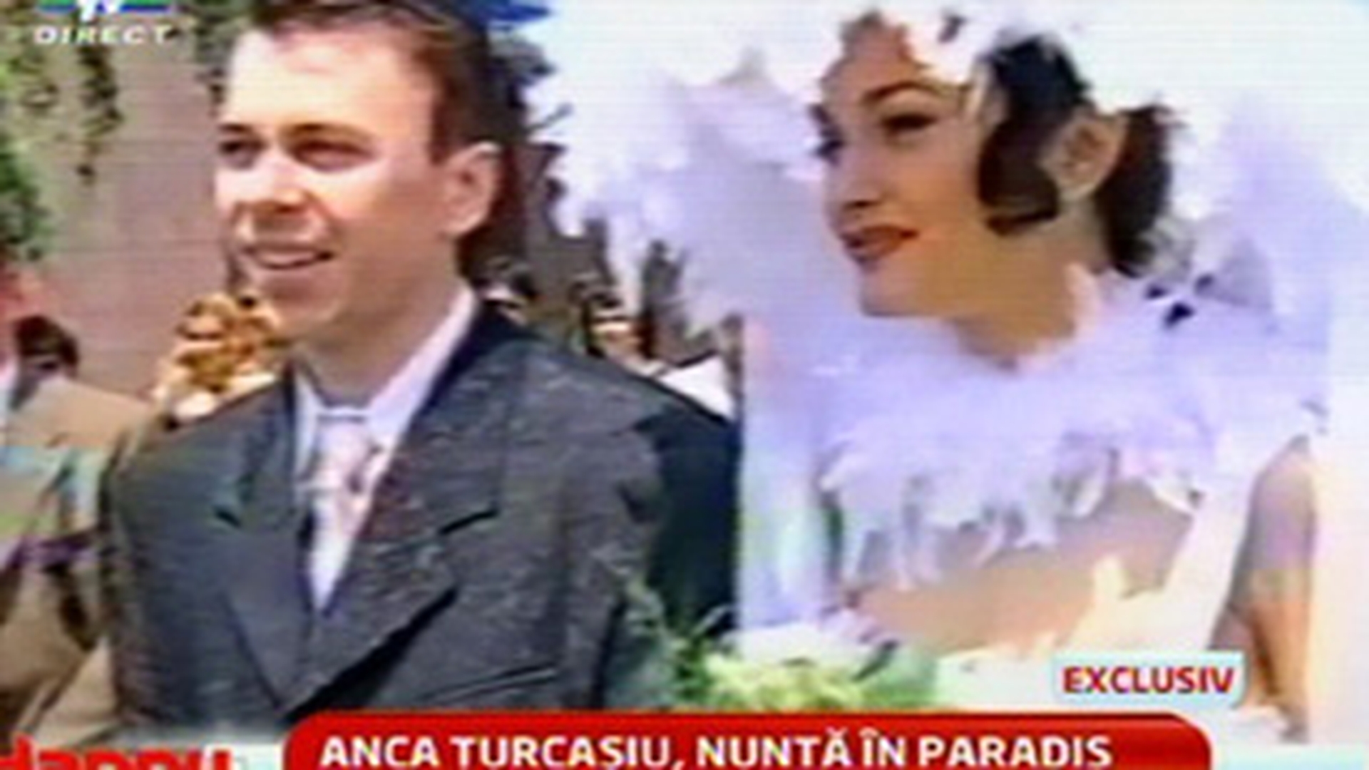 VIDEO Anca Turcasiu, nunta cu 400 de invitati in Corbeanca! Nasul ei a fost imbracat in sort si in tricou!