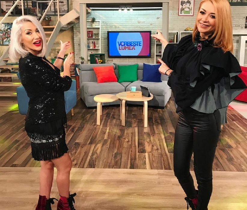 Denisa de la „Bambi”, privelişte de milioane! A renunţat la sutien şi a arătat tot ce are mai frumos prin bluza prea subţire