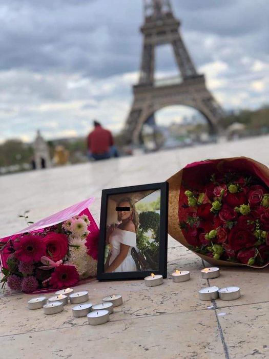Ultima imagine cu Andreea, tânăra care a murit în Paris după ce a căzut în gol