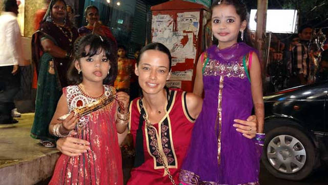 Andreea Raicu și-a găsit liniștea în India