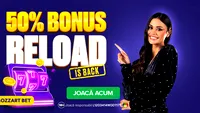 (P) RELOAD 50% la Mozzart Bet – Vineri devine ziua ta norocoasă!