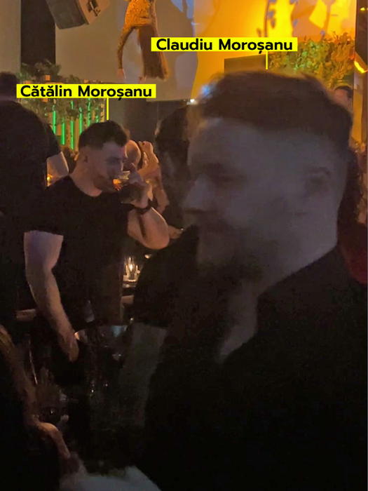 Cătălin Moroșanu și fratele lui au avut o seară pe cinste (Foto: CANCAN.RO)
