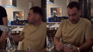 Câți lei a lăsat Pescobar bacșiș în propriul restaurant din Cluj. Patronul Tavernei Racilor își tratează angajații regește!