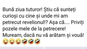 BANCUL ZILEI | Cu cine și unde mi-am petrecut Revelionul