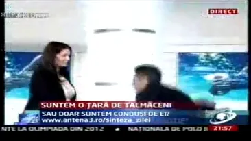 Edmond Talmacean s-a intalnit pe furis cu o bomba sexy.