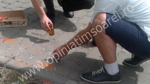 Pericol in Timisoara! Jumatate de kilogram de mercur a ajuns pe trotuare