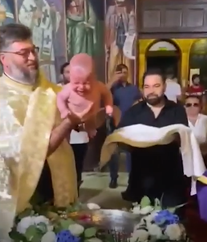 Florin Salam și Roxana Dobre au botezat un băiețel în acest weekend