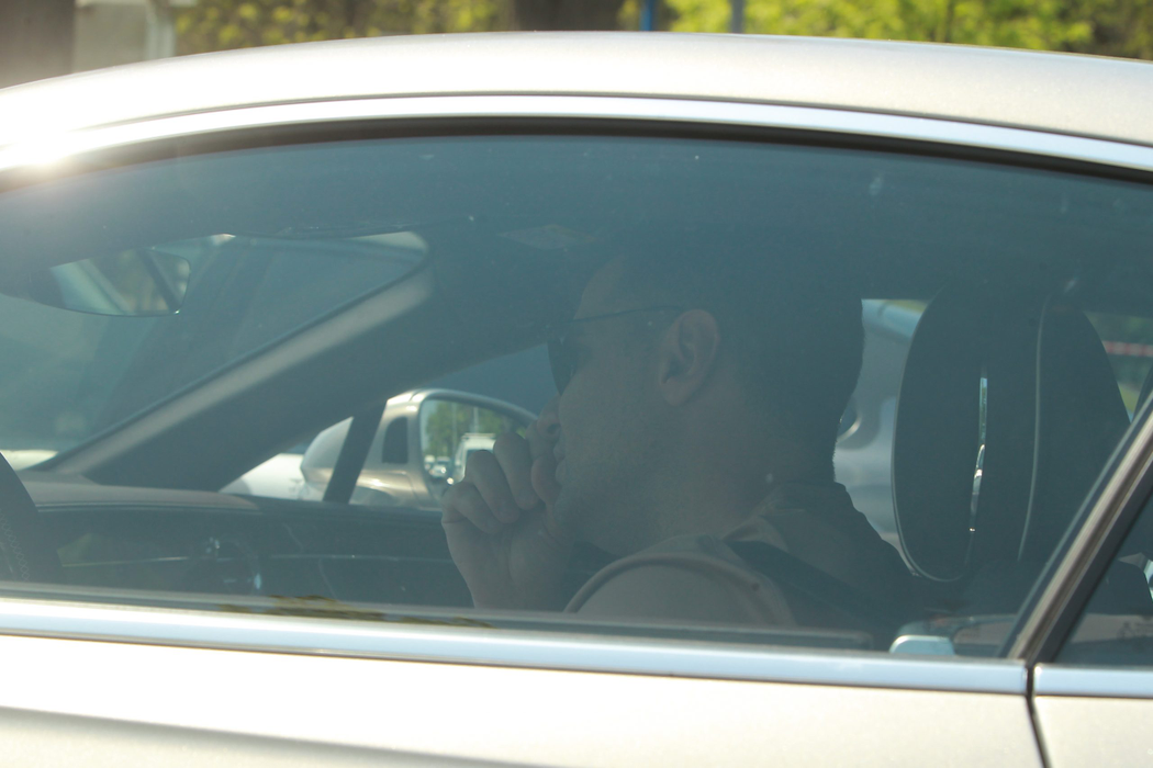 Toni Iuruc nu mai are răbdare în trafic
