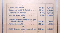 Cum arăta meniul de Revelion într-un restaurant de fițe din București, în anul 1964. Ce primeai de 60 de lei