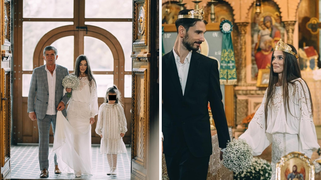 Imagini emoționante de la nunta lui Theo Rose/ sursă foto: Instagram
