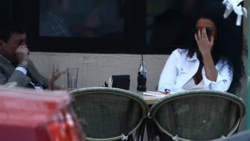 Milionarul Nicorescu a iesit la o masa cu o vampa creata! Afacerile nu l-au lasat, insa, sa se bucure de ea!