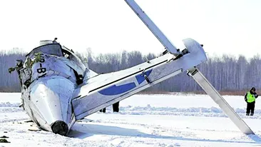 Accident aviatic teribil in Siberia! S-a prabusit la scurt timp dupa decolare