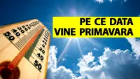 E oficial, ANM a făcut anunțul: Se întoarce iarna în toată România. Pe ce dată vine primăvara