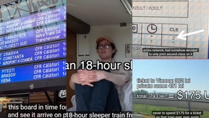 Un englez, păcălit fără rușine de angajații CFR. Nedormit, dat jos din tren la Budapesta și trimis la clasa a II a, deși plătise pentru clasa I, Tom a răbufnit: „Nu recomand în viața mea”