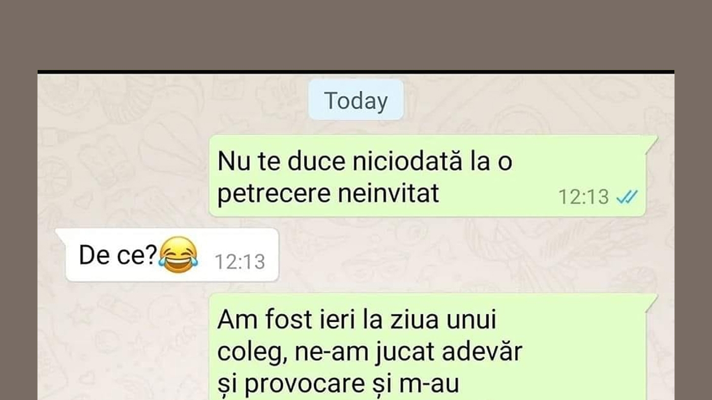 BANCUL ZILEI | Adevăr sau provocare
