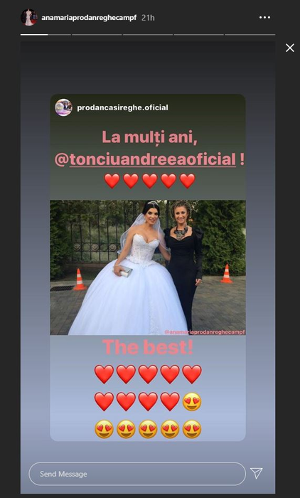 Andreea Tonciu, în lacrimi de ziua ei! Ce mărturisiri emoționante a făcut vedeta și ce surprize i-a pregătit Anamaria Prodan, nașa sa