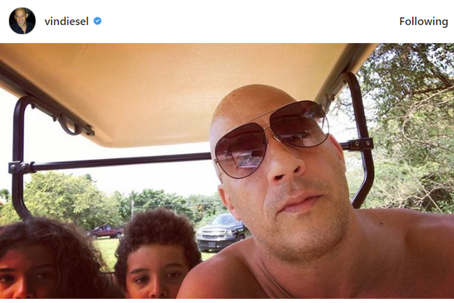 Cum arată familia lui Vin Diesel! Iubita lui este fermecătoare, copiii, superbi