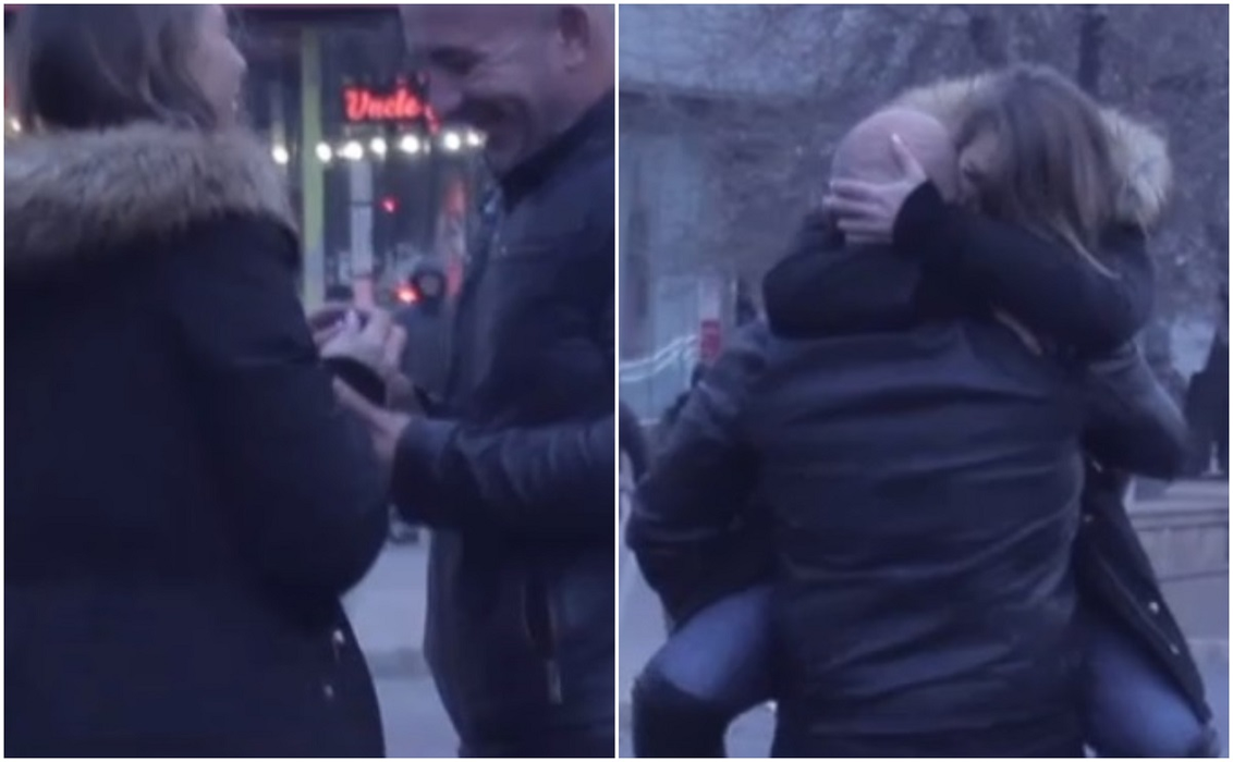 Roxana Nemeș a fost cerută de soție într-un mod inedit în București. A vorbit despre copil: “Barza vine…”