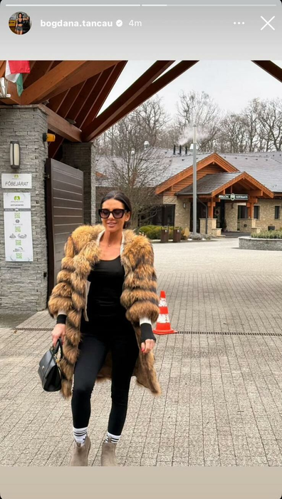 Bogdana Tancau, în Ungaria cu Michele Morrone. sursă - social media