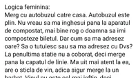BANCUL ZILEI | Logica feminină: Soțul meu are două amante: Rodica și Claudia