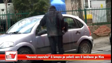 Da un ban sa-ti mearga bine!! Norocul cosarului ii loveste pe soferii care il intalnesc pe Nicu